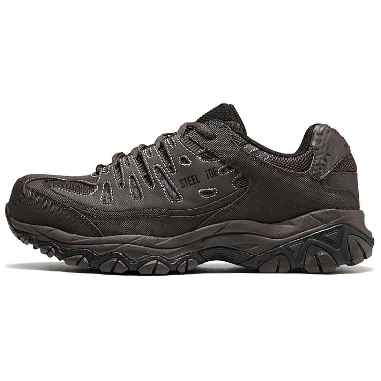 

Skechers Низкие рабочие повседневные кроссовки, темно-коричневые