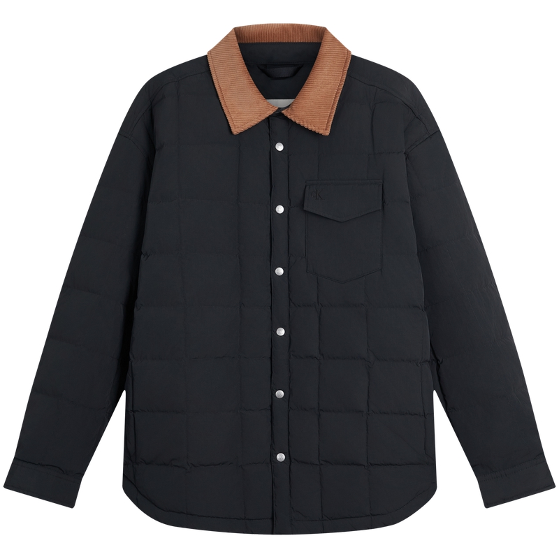 

Calvin Klein Мужская пуховая куртка, 8MN-Graphite Gray