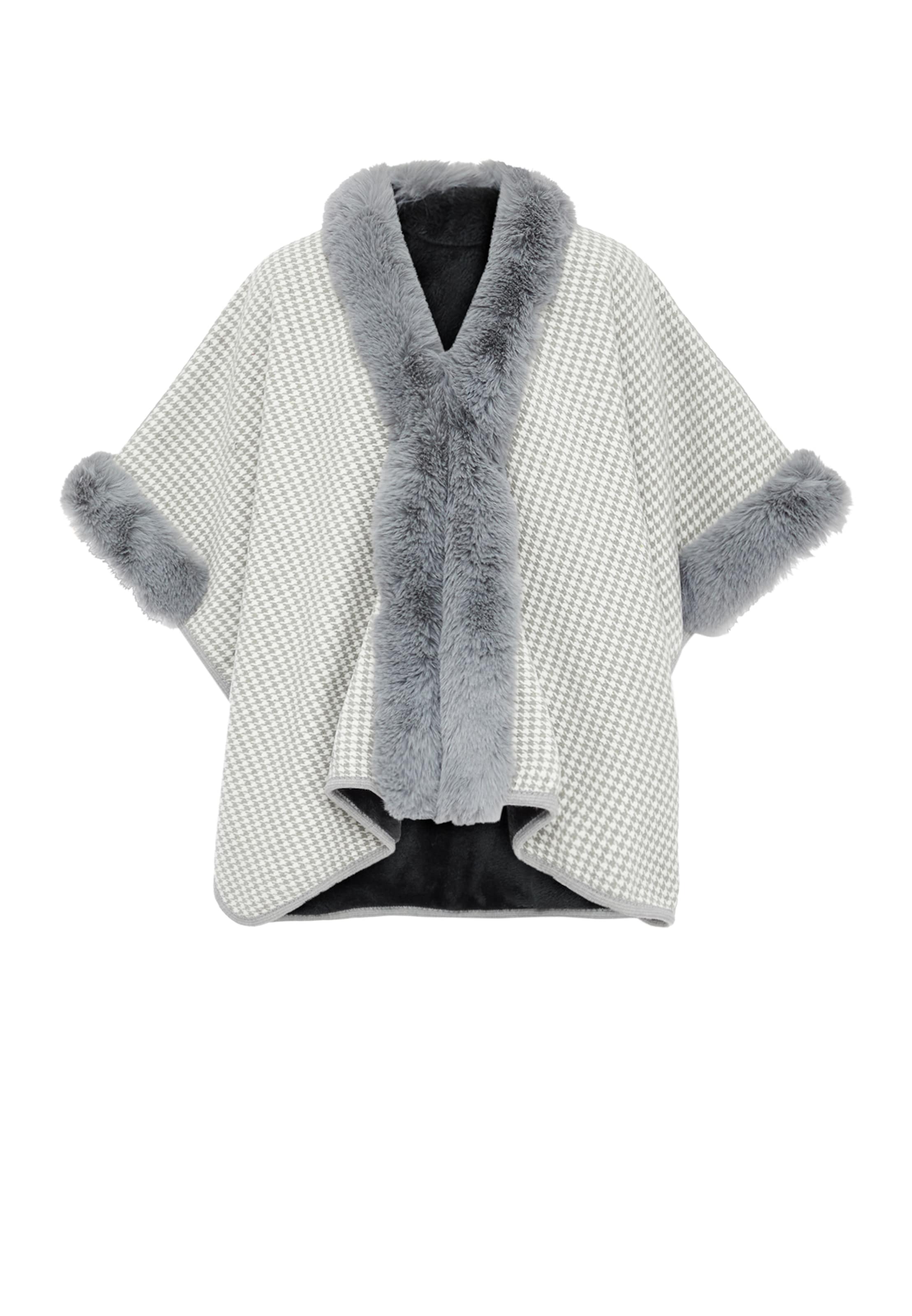 

FRAULLY Кейп в светло-сером цвете