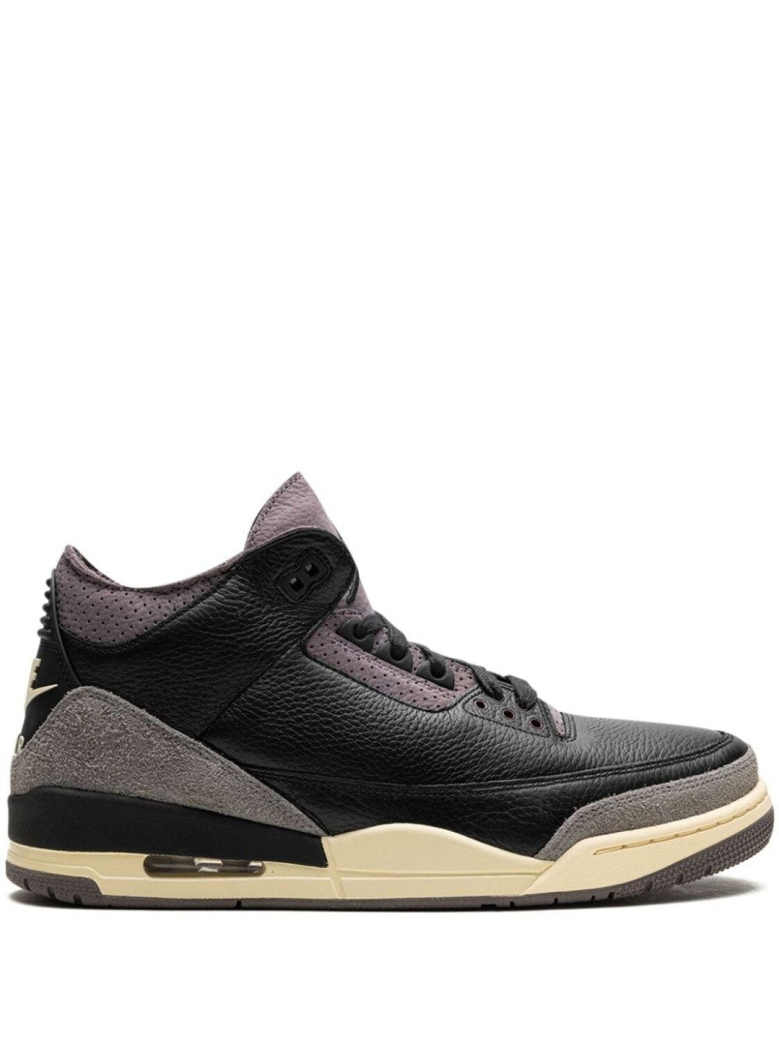 Jordan кроссовки A Ma Maniere Air 3 "Black", черный