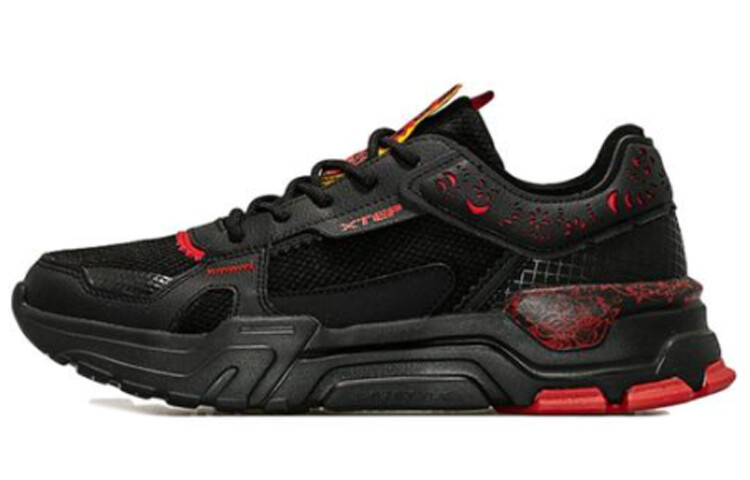 

Кроссовки XTEP Chunky Sneakers Men Low-Top Black, Черный, Кроссовки XTEP Chunky Sneakers Men Low-Top Black
