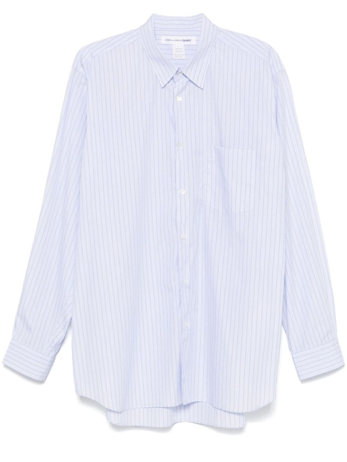 

Рубашка в полоску Comme Des Garçons Shirt, синий