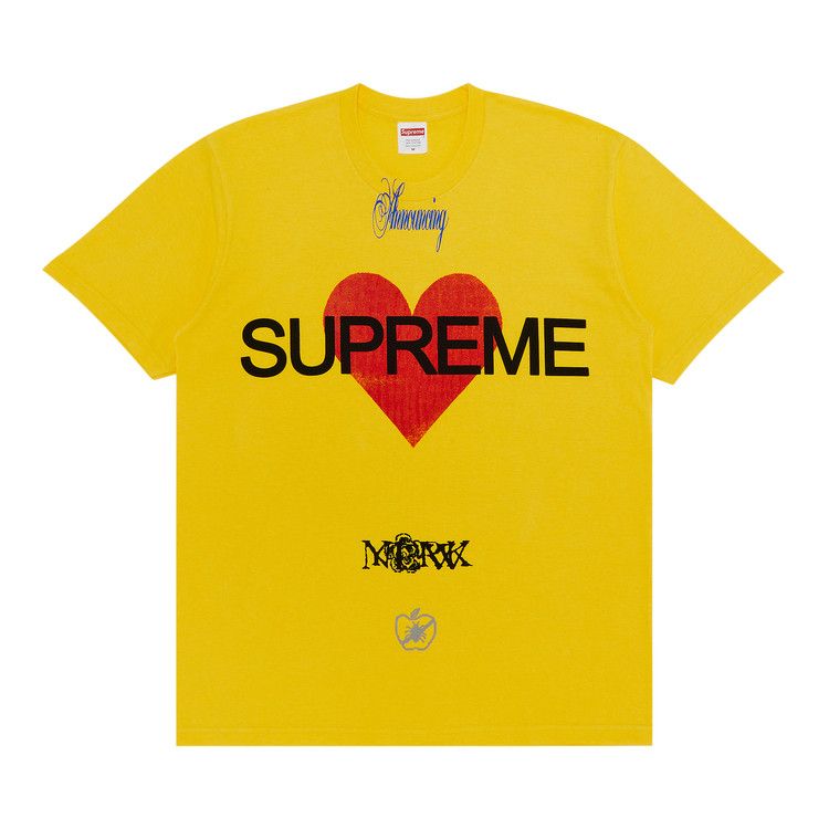 

Футболка Supreme Announcing Tee, Yellow