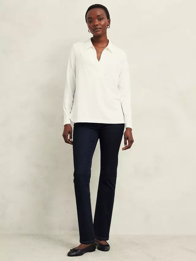 

Блуза Hobbs Gwen Jersey, слоновая кость