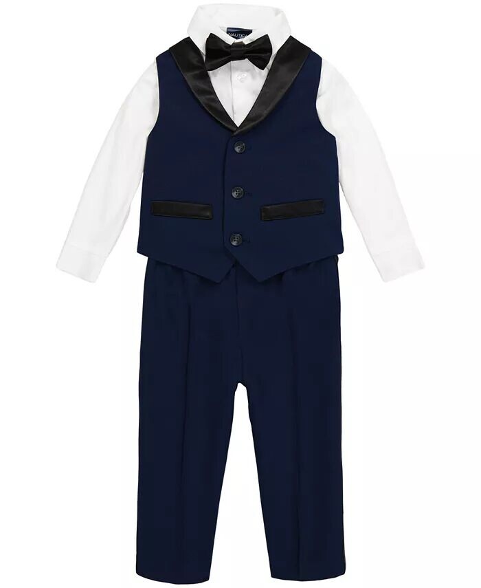 

Комплект из 4 предметов: жилет-смокинг для мальчиков Nautica