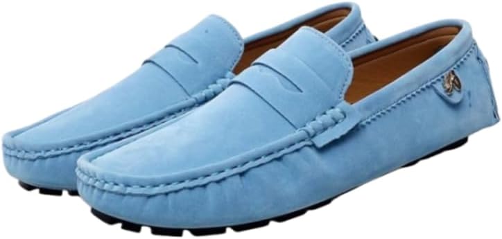 

Мужские мокасины Penny Loafer, водительские туфли, удобные нескользящие слипоны, мужская обувь на все сезоны Hhhchpm, Moonlight