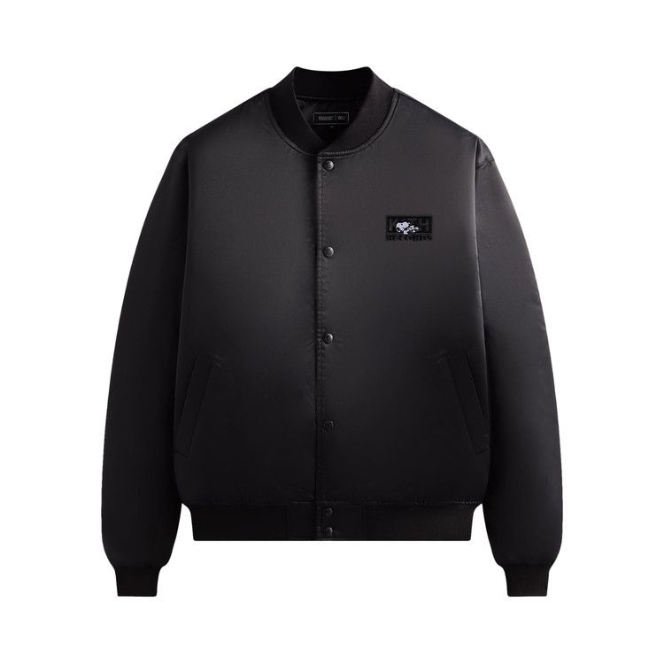 

Куртка Kith For Peanuts Satin Bomber Jacket, Black