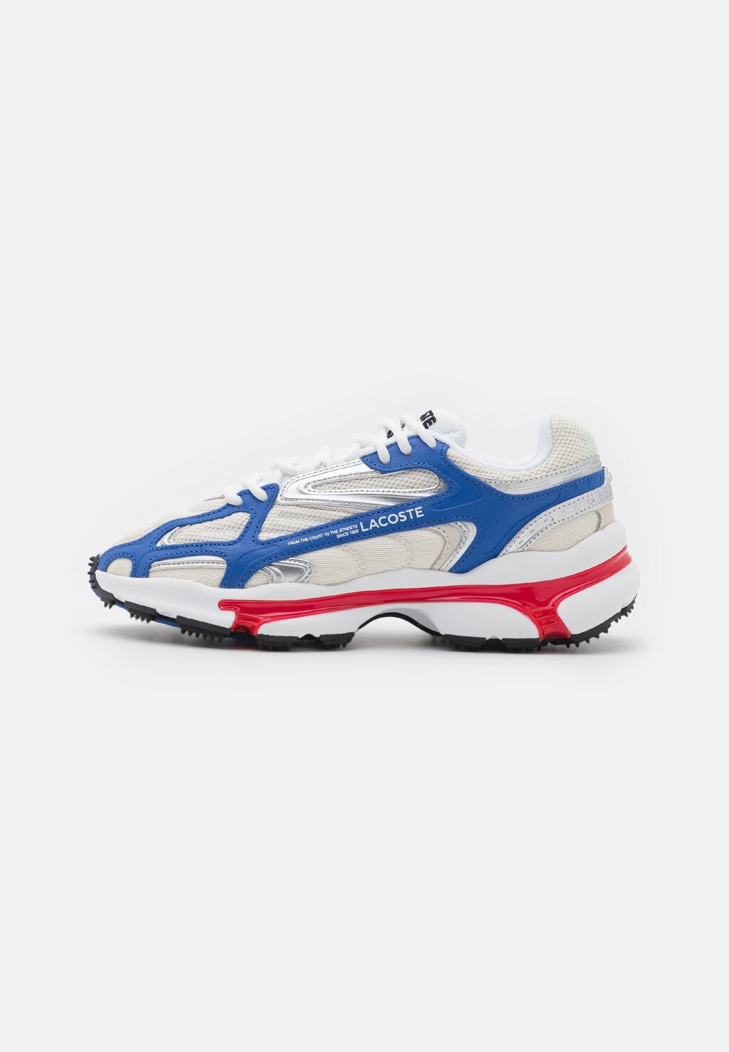 

Низкие кеды Lacoste, цвет white/red/blue, Белый, Низкие кеды Lacoste, цвет white/red/blue