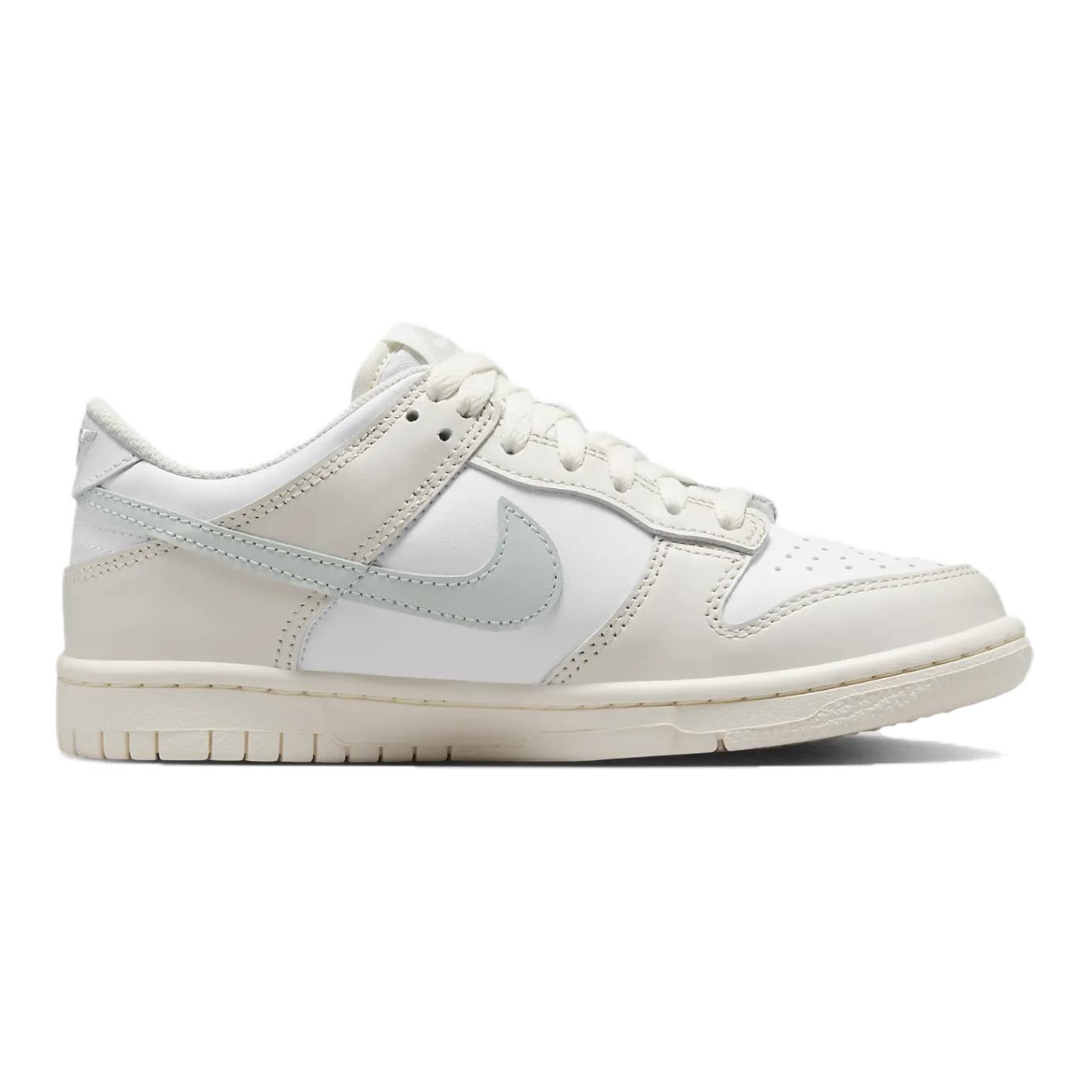 Nike Детские кроссовки для скейтбординга Dunk Slip с нескользящей подошвой, устойчивые к истиранию, серо-белые — фото 4