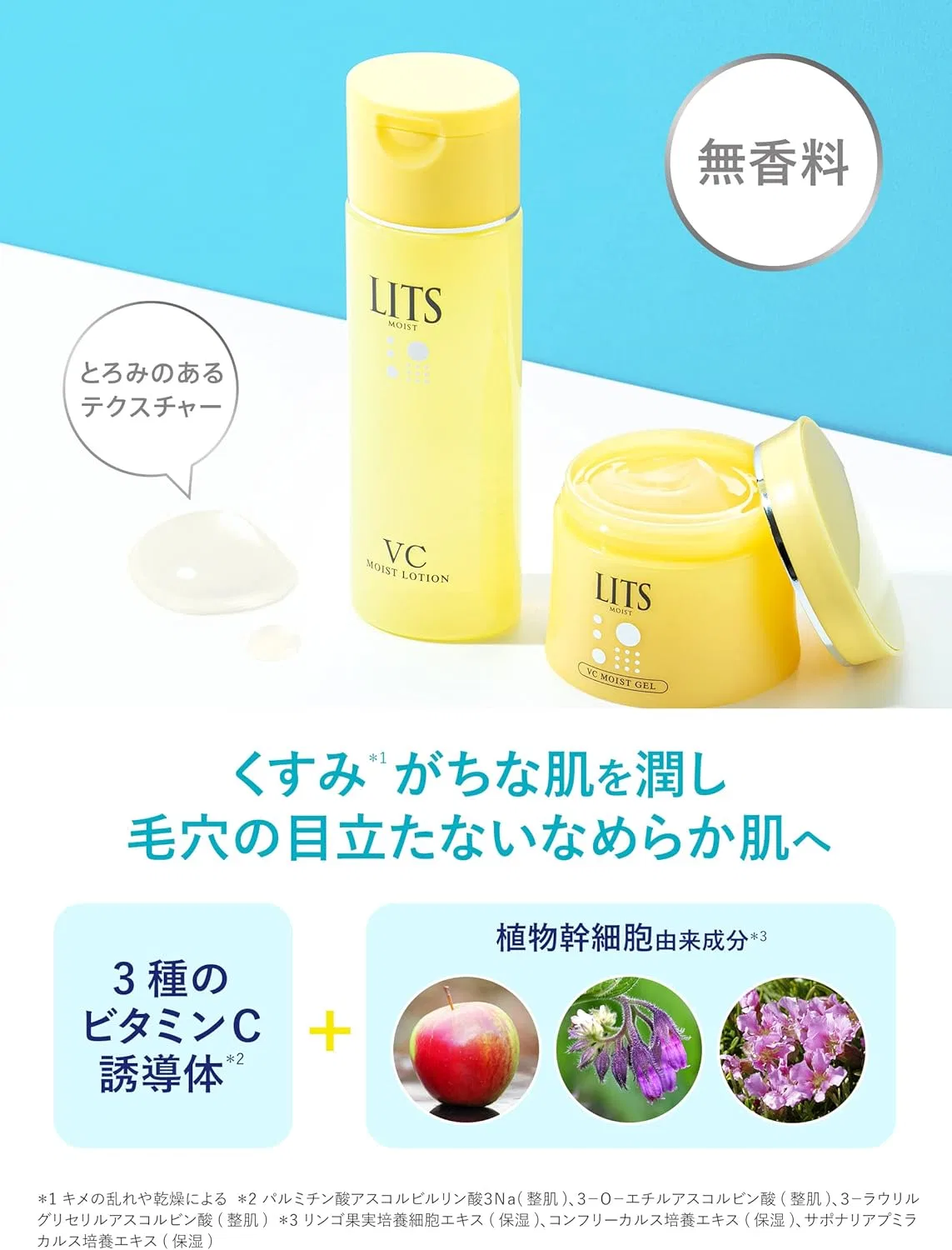 Тоник RITZ — Lits Moist Lotion C, без отдушки, , с витамином C, для тусклой кожи и пор, 190 мл — фото 3