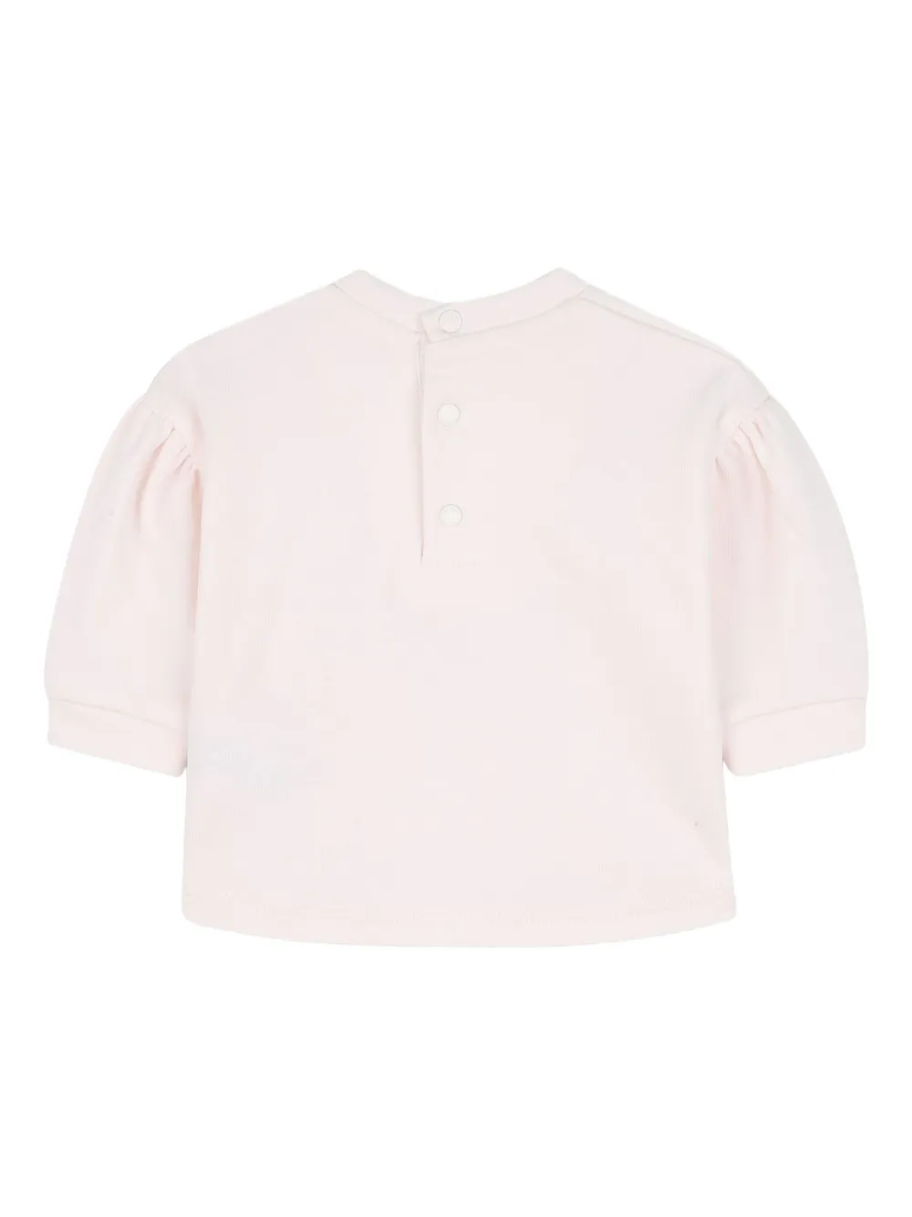 Комплект из топа и шортов с принтом Kenzo Kids, розовый — фото 3