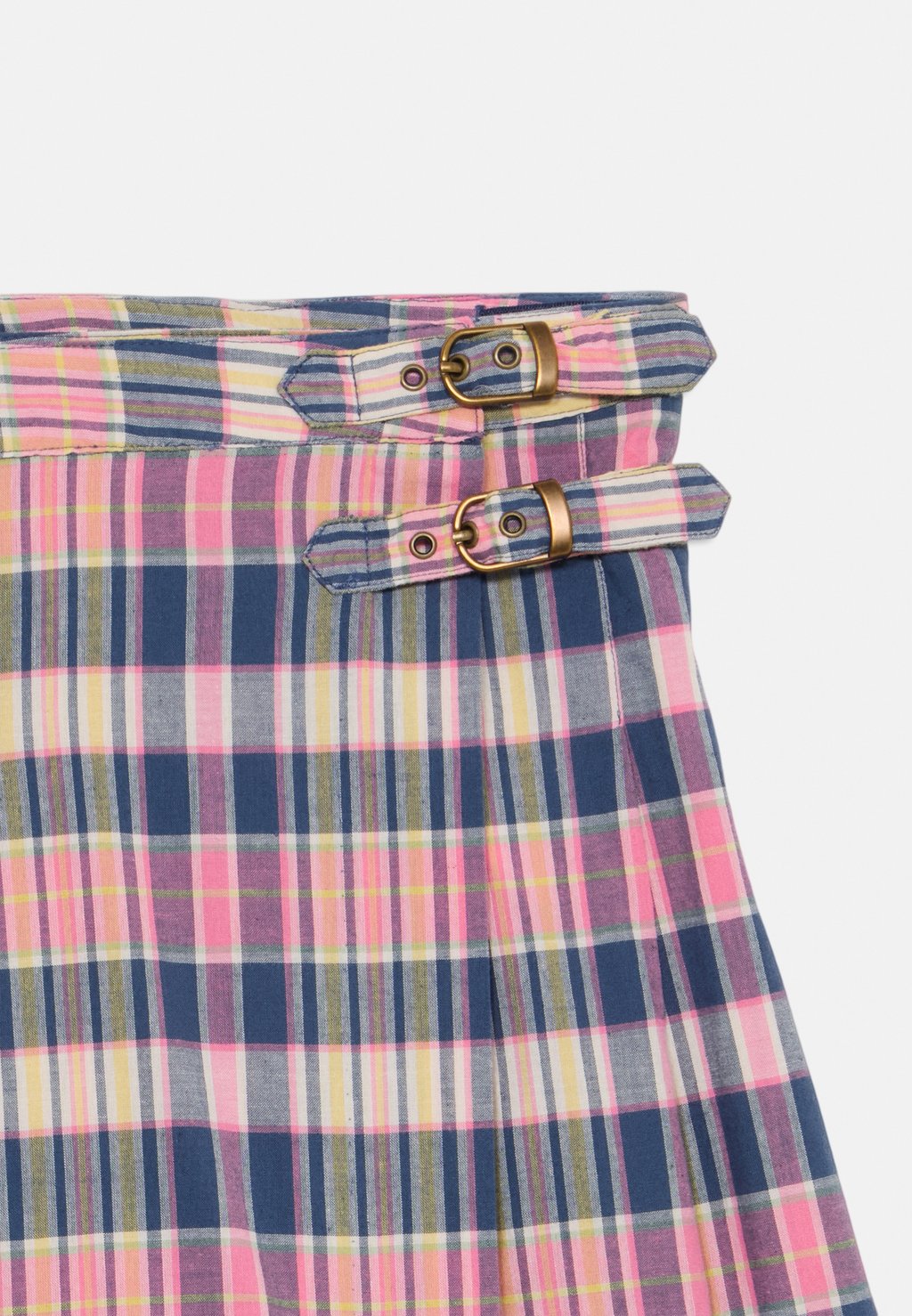 Юбка плиссированная PLAID KILT SKIRT Polo Ralph Lauren, фуксия — фото 3