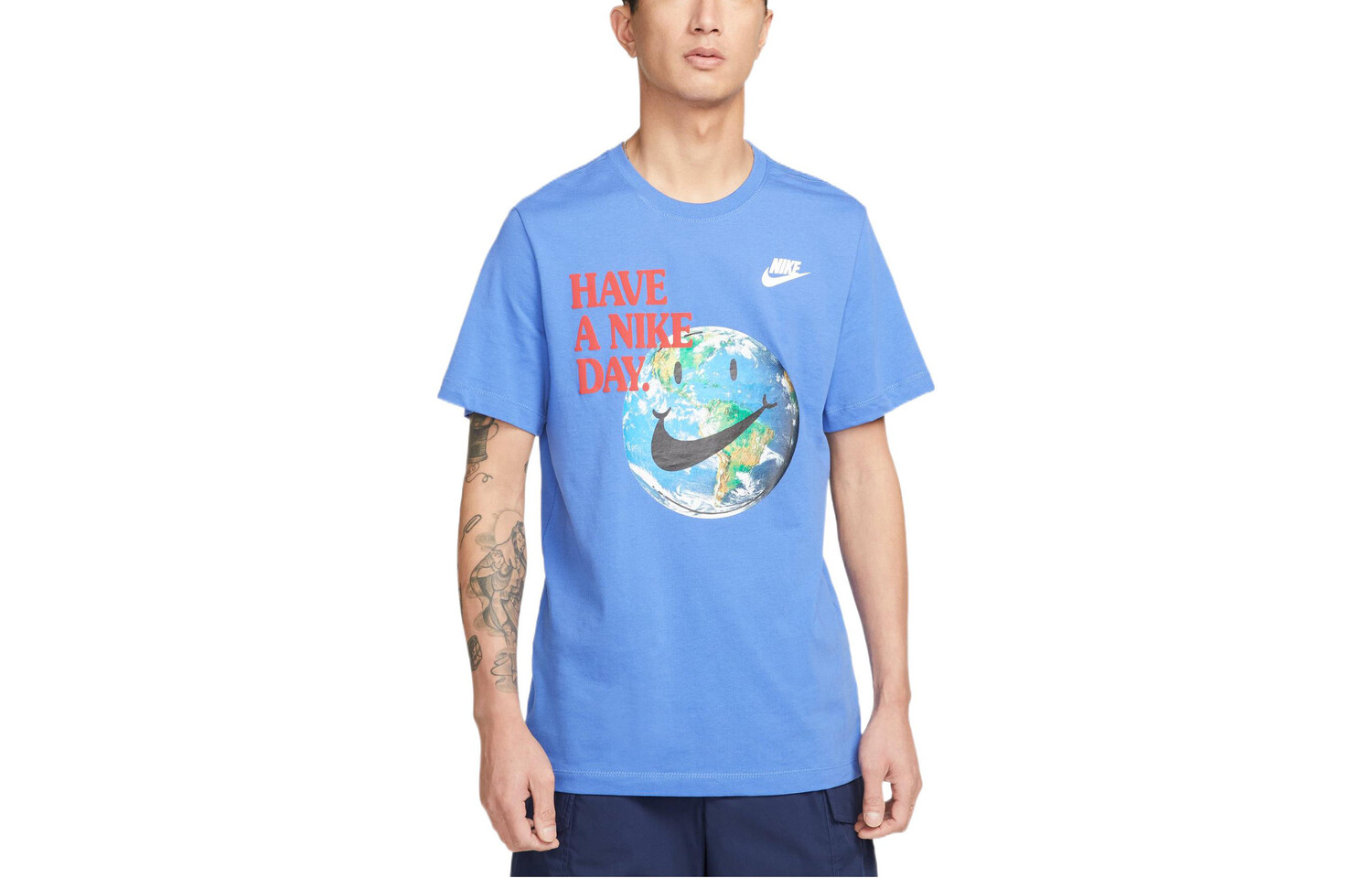 

Футболка мужская Light Racing Blue Nike, синий