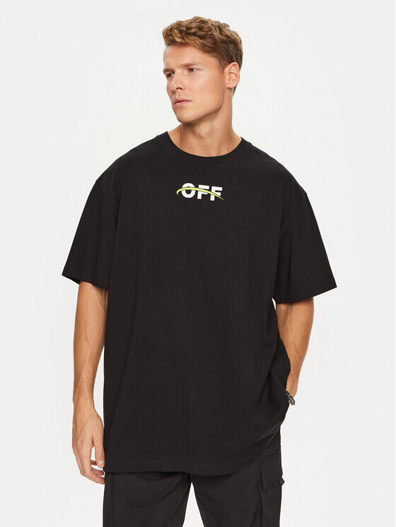 

Футболка стандартного кроя Off-White, черный