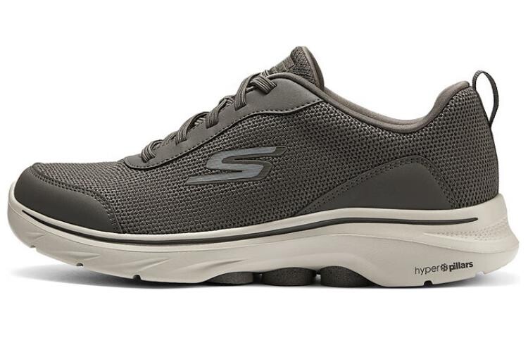 

Кроссовки Skechers GO WALK 7 Lifestyle Shoes Men Low-top Green/Beige, темно-зеленый