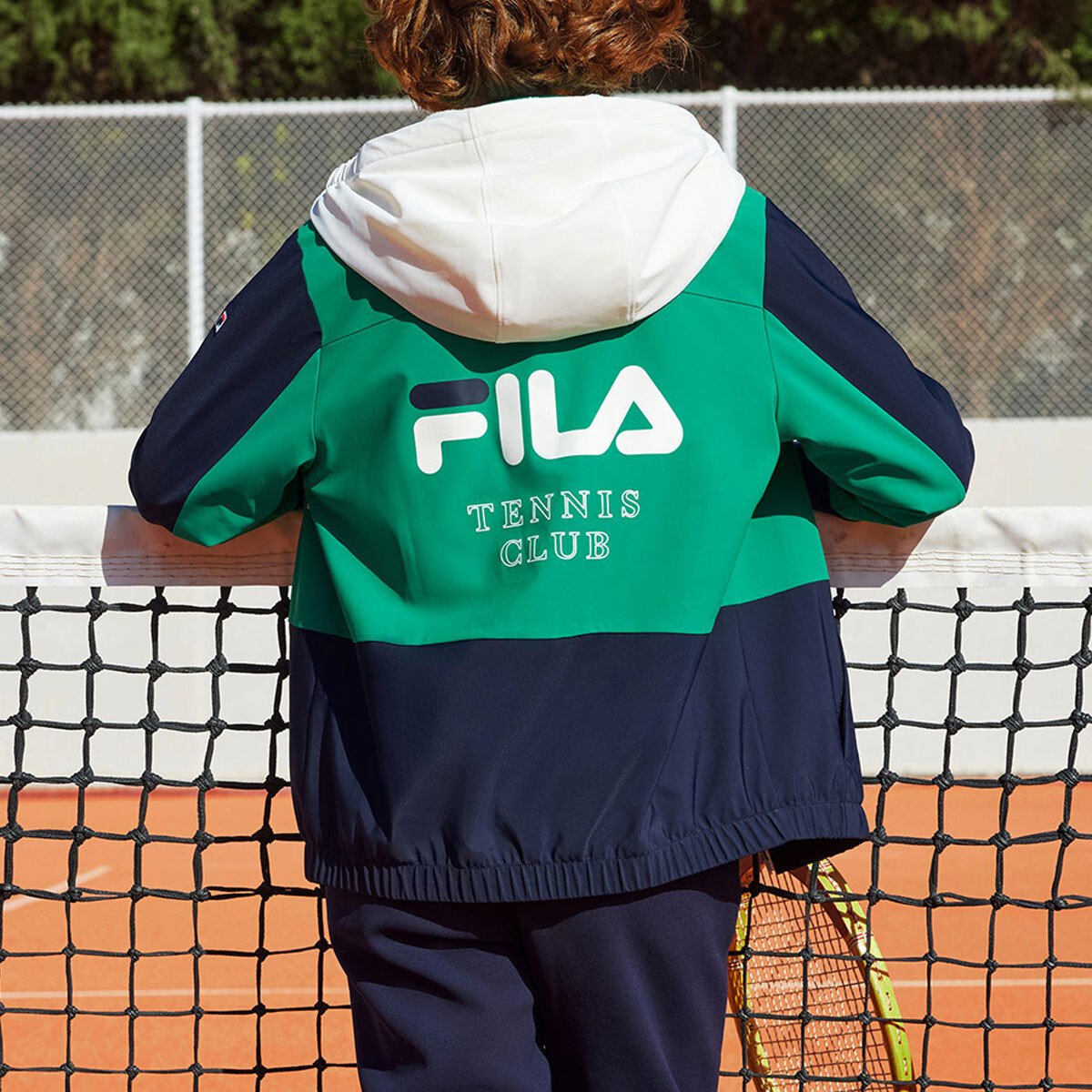 Детская куртка ФИЛА FILA, цвет Parakeet green — фото 3