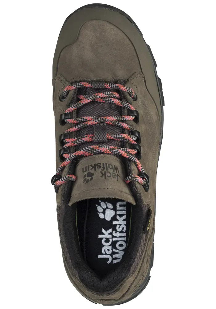 Трекинговые туфли Jack Wolfskin "REBELLION TEXAPORE LOW W", коричневый — фото 2