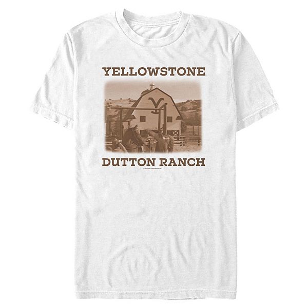 

Футболка с принтом Yellowstone Dutton Ranch Licensed Character