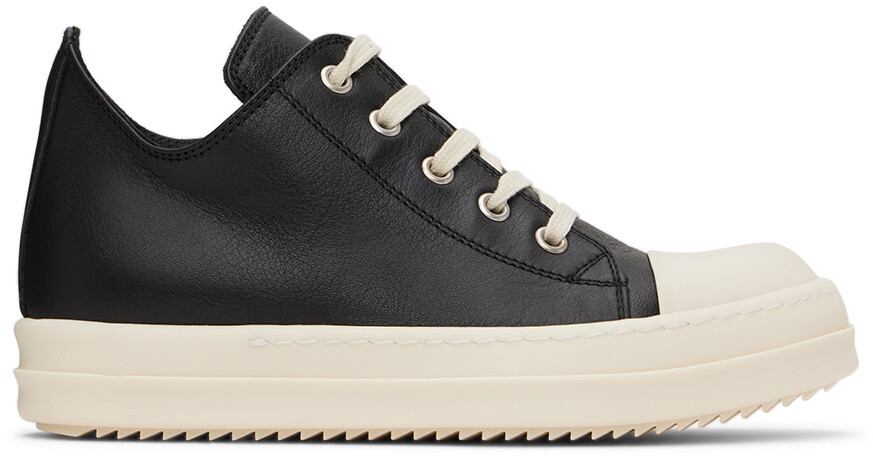 

Детские черные низкие кроссовки Rick Owens