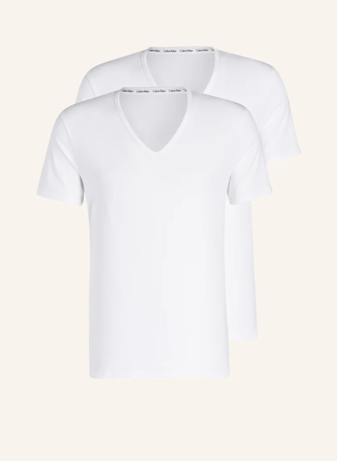 

Комплект из 2 рубашек для отдыха modern cotton Calvin Klein, белый