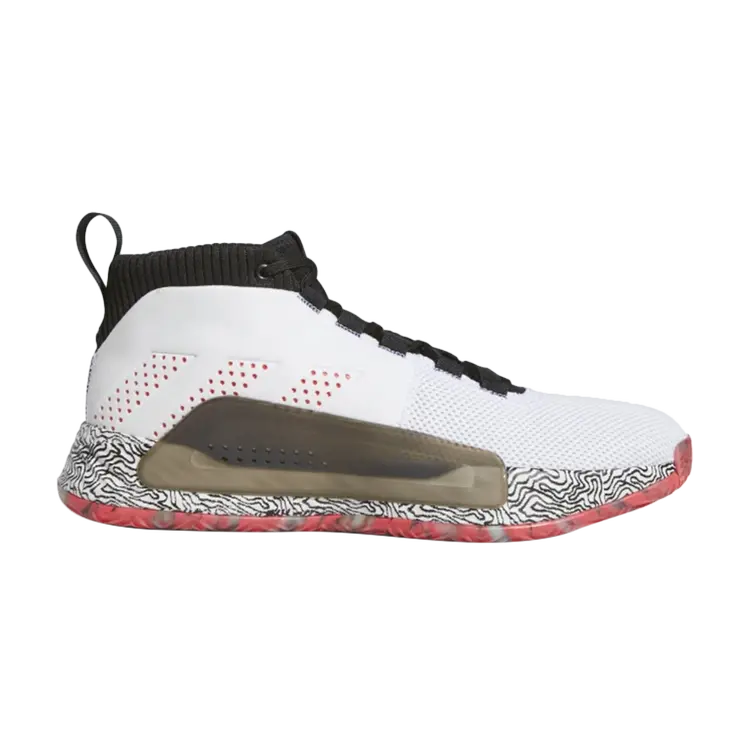 

Кроссовки Adidas Dame 5 'You Know What Time It Is', белый