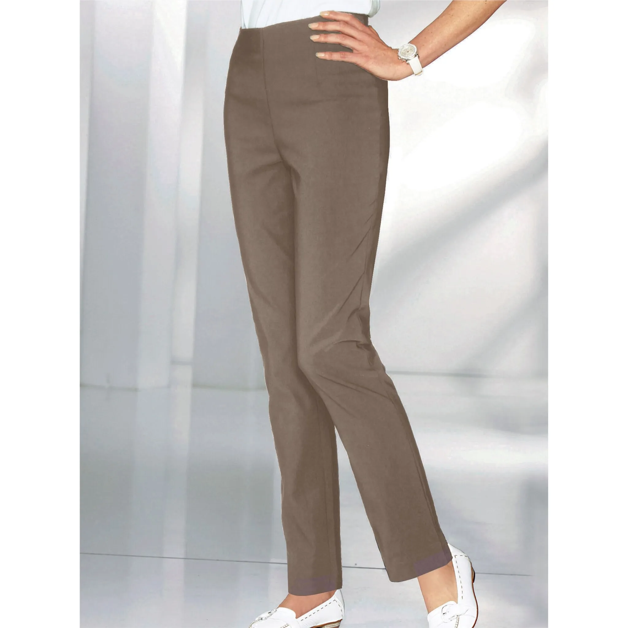 

Эластичные брюки Classic Basics, цвет Rosenholz