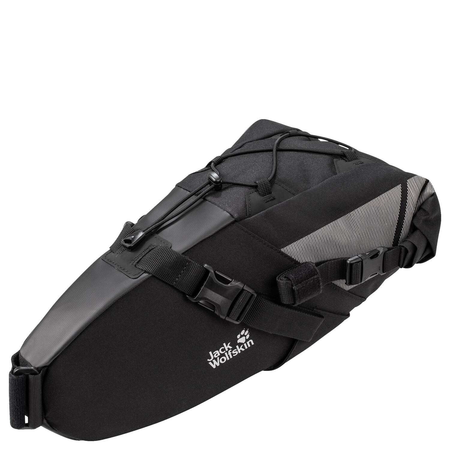 

Сумка через плечо Jack Wolfskin Seat Bag 10 Satteltasche (Bikepacking) 46 cm, цвет flash black
