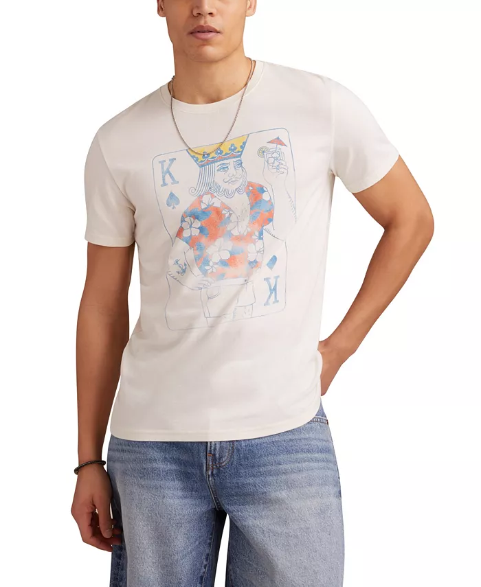 

Мужская футболка Vacation King Lucky Brand, белый