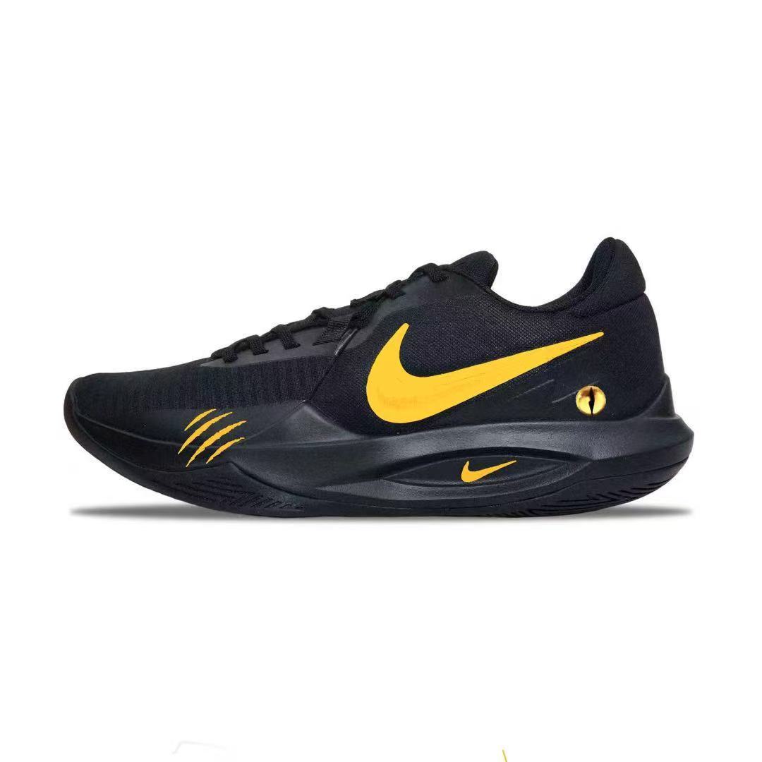 

Nike Кроссовки баскетбольные низкие мужские Precision 6 Abrasion Resistant Black Gold