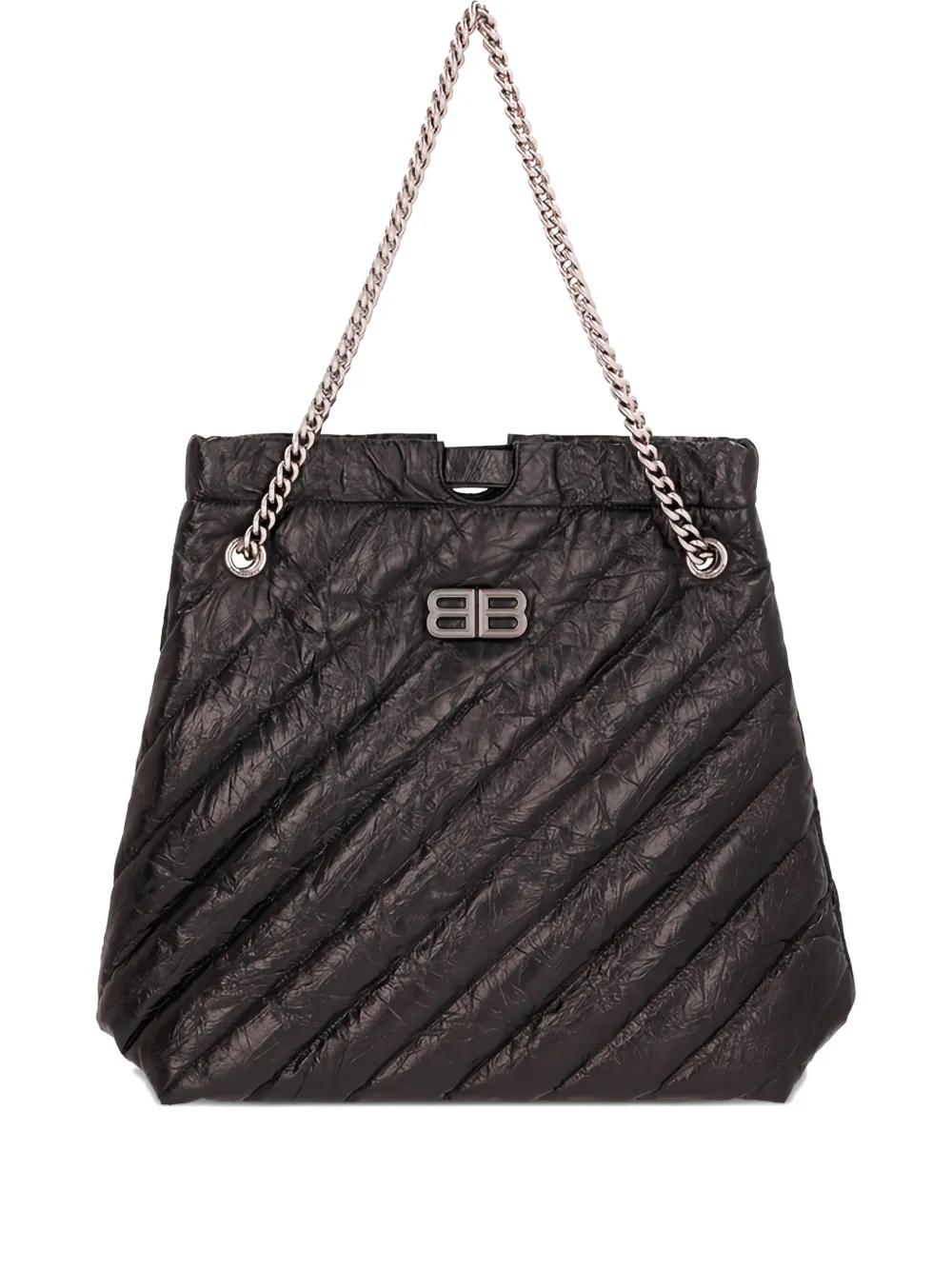

Стеганая сумка через плечо с цепочкой BALENCIAGA, черный