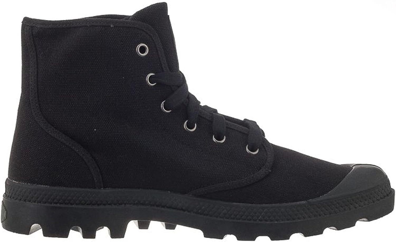 Мужские ботинки Palladium Pampa Hi, веганские тканевые ботинки на шнуровке, черный — фото 4