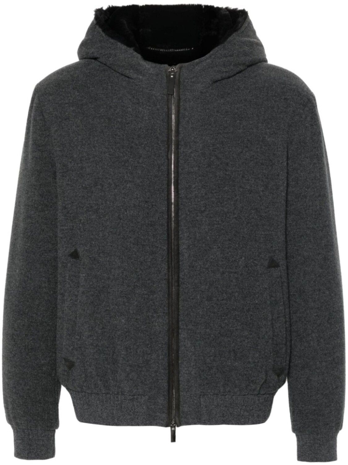 

Canali куртка с капюшоном, серый