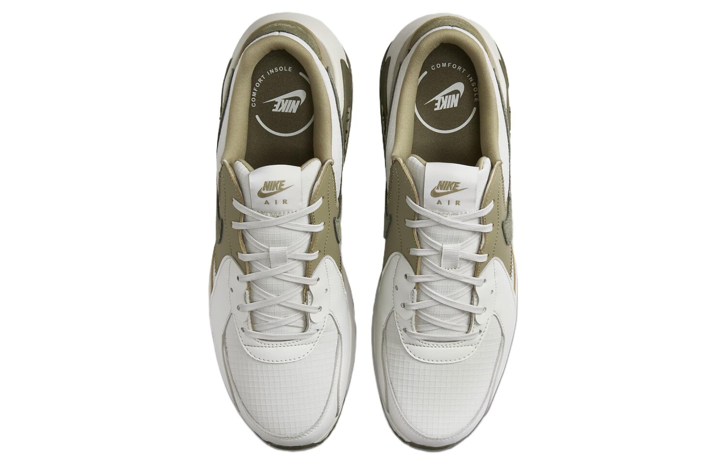 Кроссовки Nike Air Max Excee Мужчины, Beige/Green — фото 4