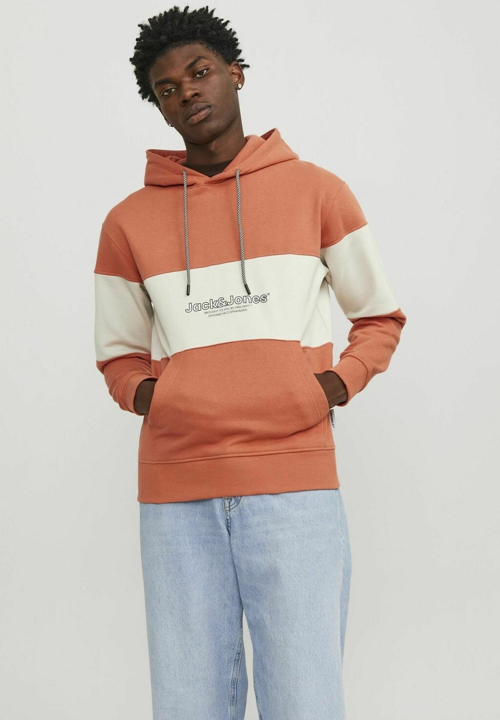 

Толстовка JORLAKEWOOD BF LN Jack & Jones, рыжий