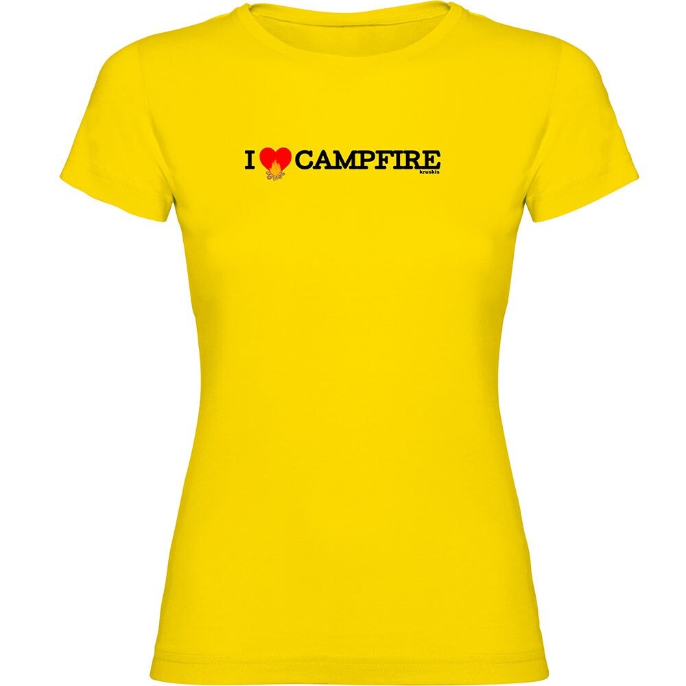 

Футболка Kruskis I Love Campfire, желтый