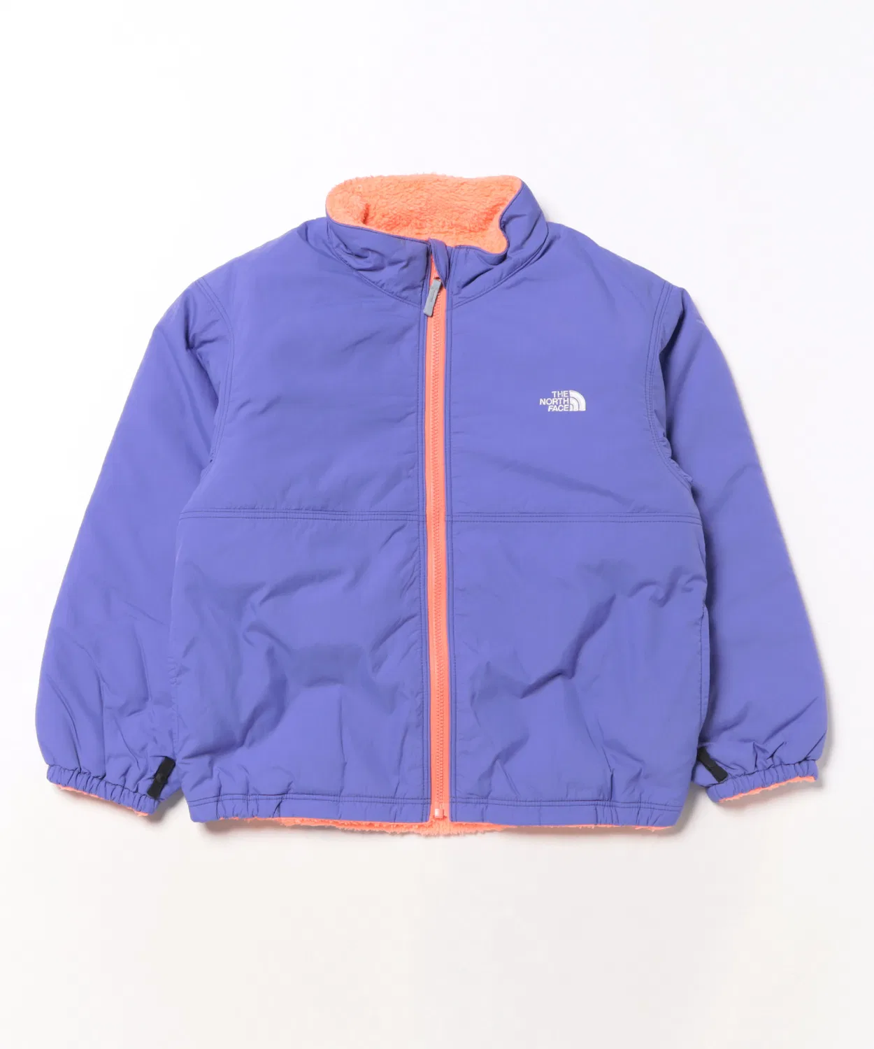 Детская куртка The North Face реверсивная с наполнителем, тёмно-синий