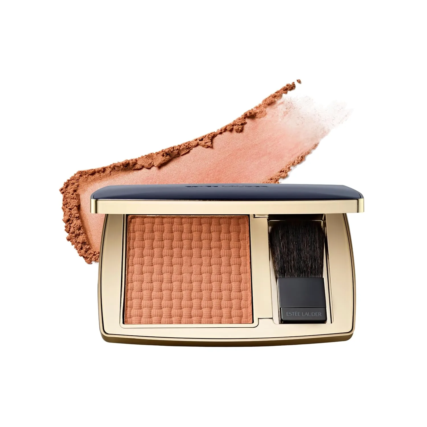 Румяна-пудра Estée Lauder The Sculpting Powder Blush с возможностью наслаивания | Стойкие, контурирующие и придающие объем, 0,25 унции, Magnetic Glow - A soft apricot with warm undertones