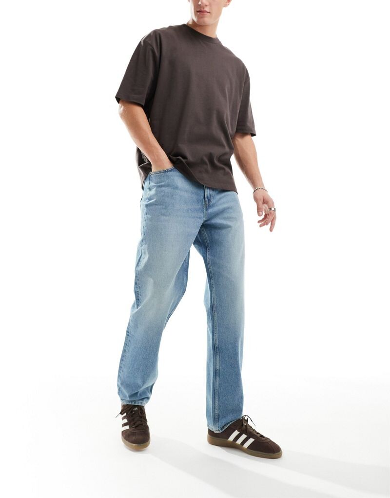 

Голубые джинсы ASOS DESIGN Dad