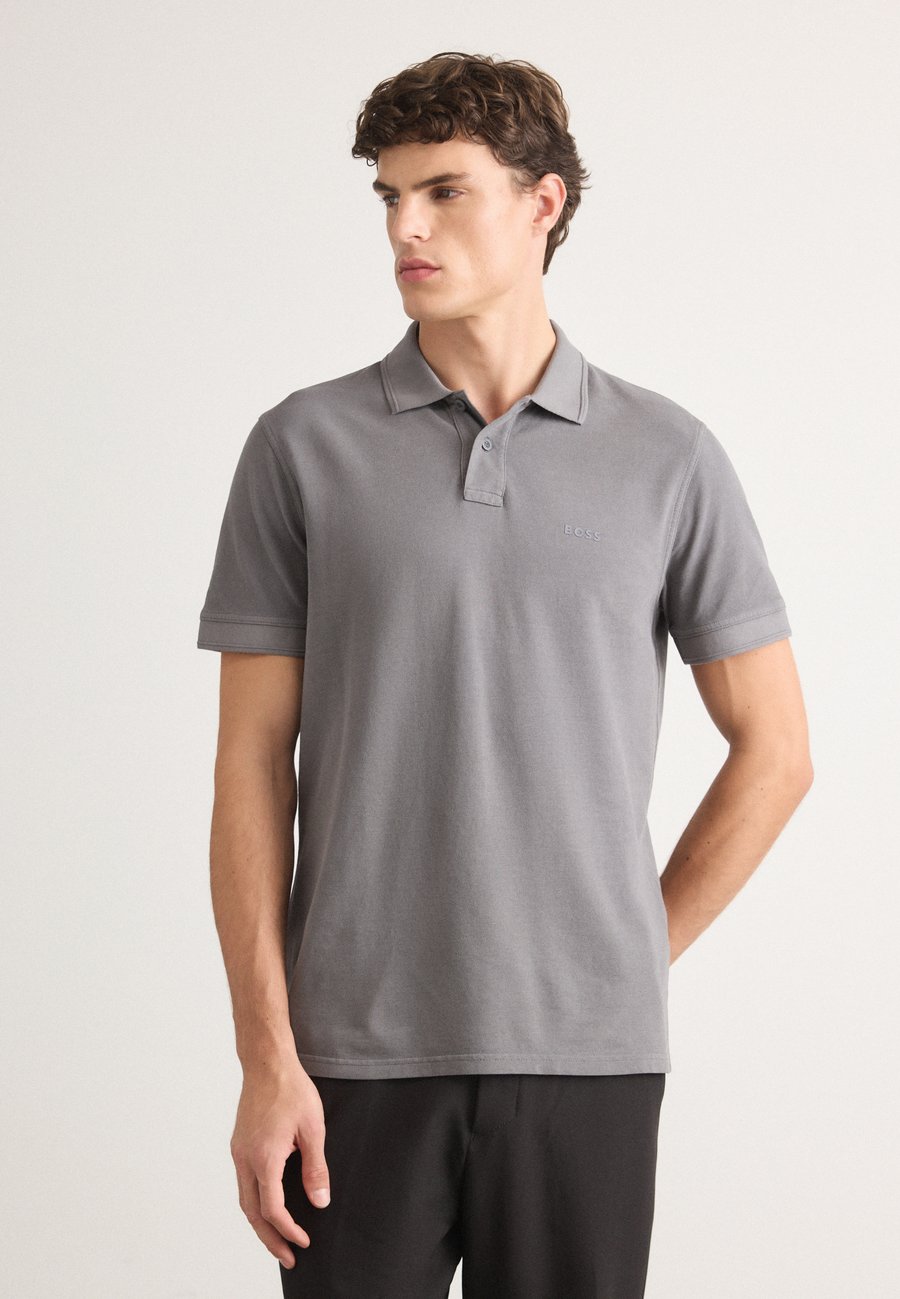 

Поло BOSS PRIME, Open Grey/Grey