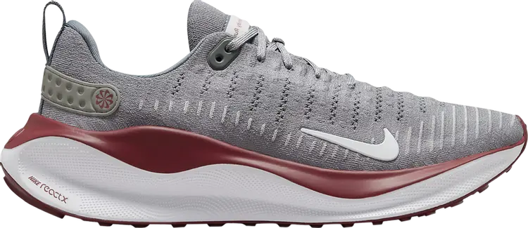 

Кроссовки ReactX Infinity Run 4 'Cool Grey Team Maroon', серый