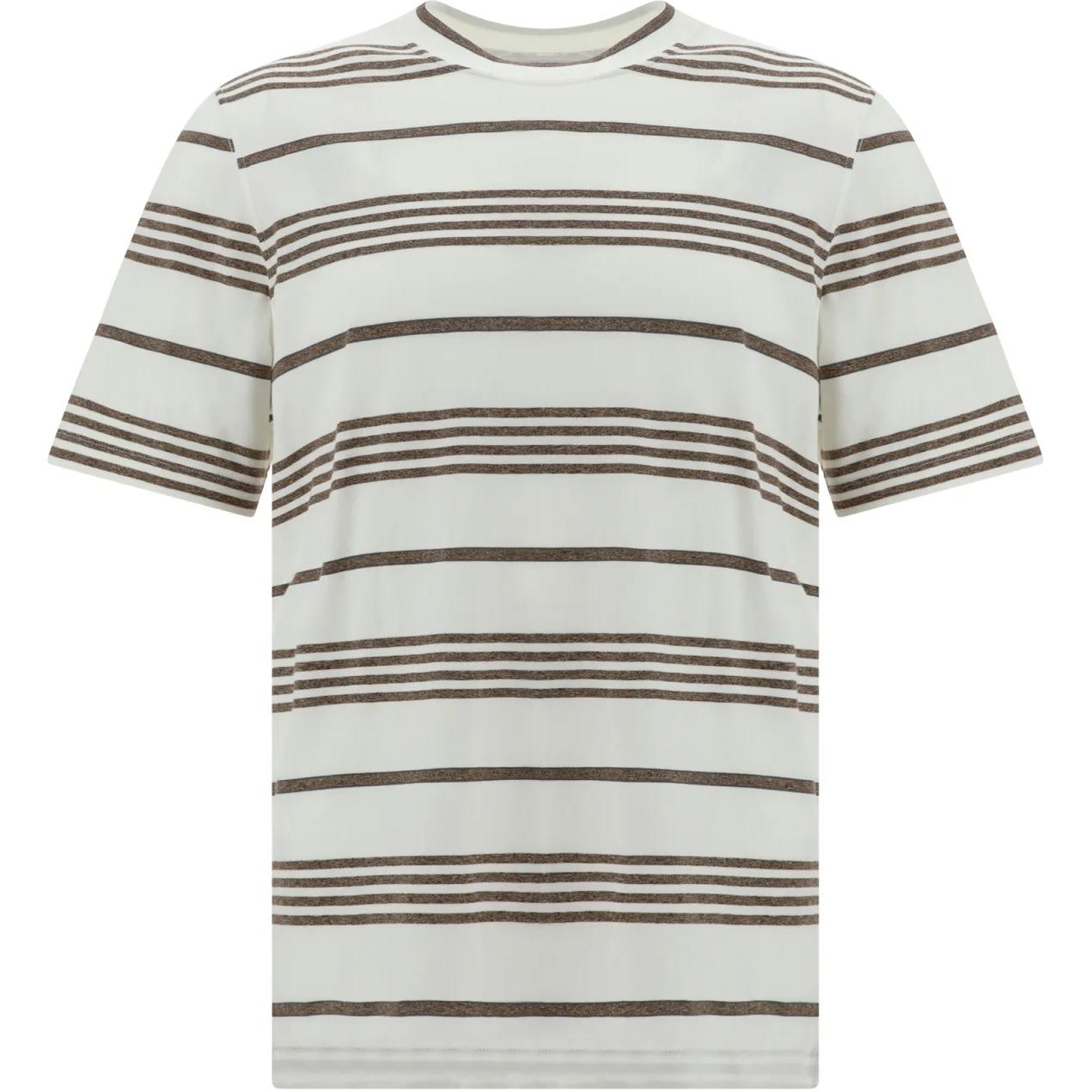 

Футболка мужская экрю Brunello Cucinelli