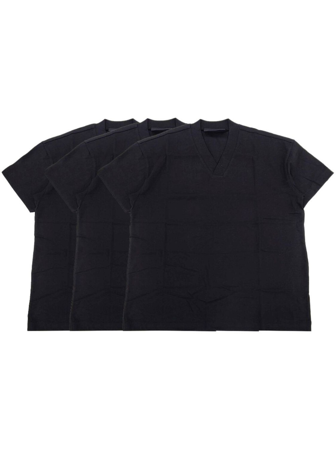 

Футболка FEAR OF GOD ESSENTIALS с v-образным вырезом (набор из 3 шт.), черный