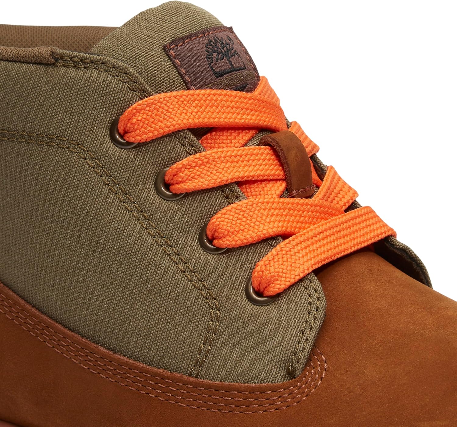 Мужские ботинки Timberland Premium Mid Chukka на шнуровке, Medium Brown Nubuck — фото 2