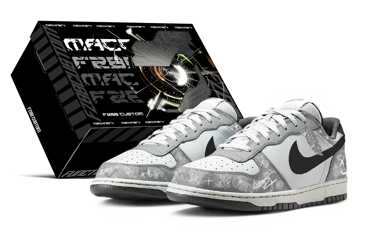 Кроссовки скейтбординг Nike Color: Gray White Black