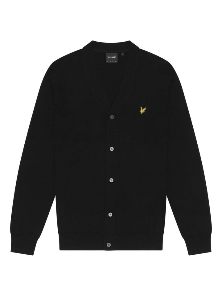 

Кардиган Lyle & Scott Cardigan, черный