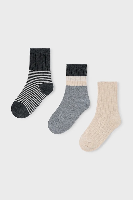 

3 пары детских носков Mayoral, коричневый