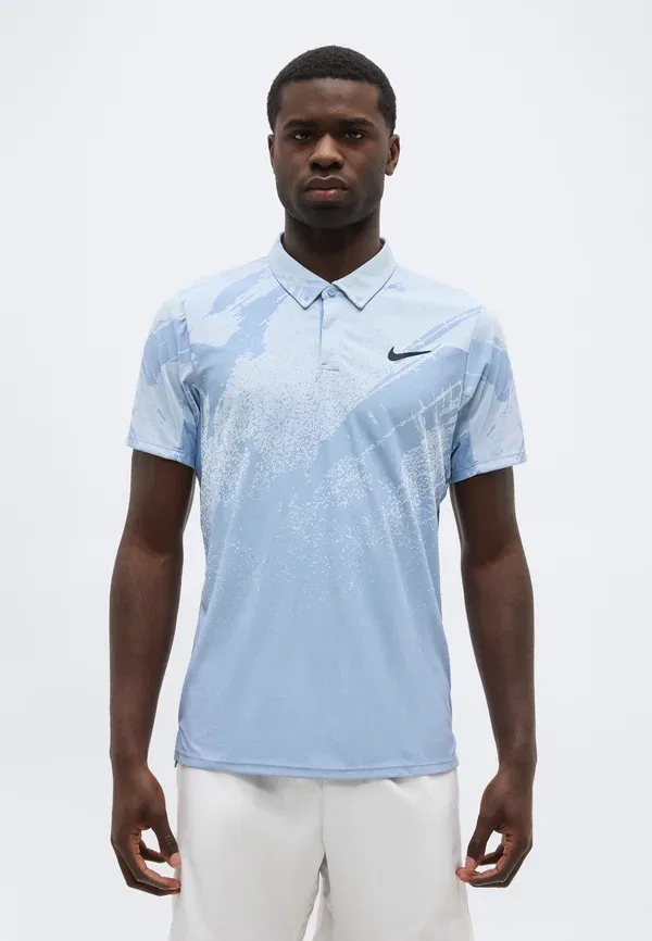 Футболка поло Nikecourt Advantage Slam, Nike Performance, цвет рабочий синий/водородный синий/черный