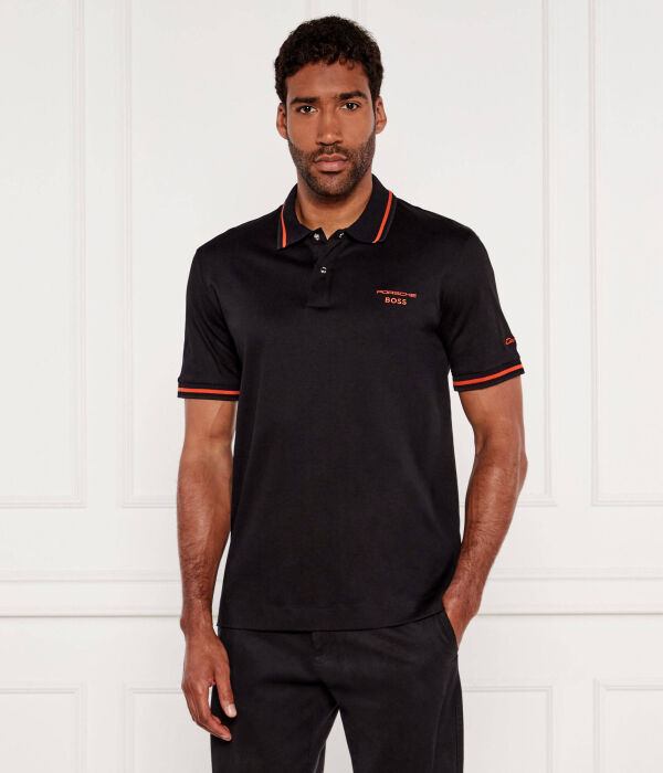 

Рубашка поло c-parris 197_ps Regular fit Boss, черный