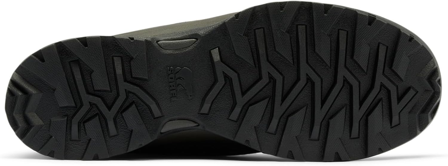Мужские водонепроницаемые ботинки SOREL Buxton Lite Lace Plus, черный — фото 4