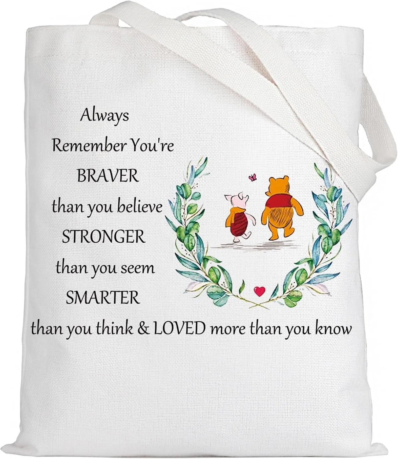 Косметичка на молнии LEVLO You Are Braver Stronger Smarter Than You Think Levlo, White Nitote